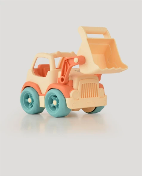 Oyuncak Bej Minik Kepçe - Resim 3