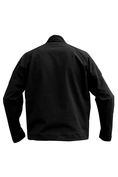 Store Erkek Spor Combat Mont Softshell Outdoor Su Ve Rüzgar Geçirmez Ceket 4 Cepli - 4