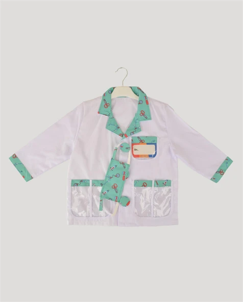 Pembe Doktor Seti ve Çocuk Kostümü - Resim 6