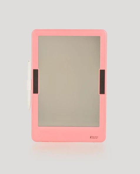 10 inch Şeffaf D Dijital 4 Adet Çizim Kartlı Tablet- Pembe - Resim 5