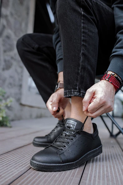 CH977 CST Tennis Erkek Ayakkabı SIYAH - Resim 3