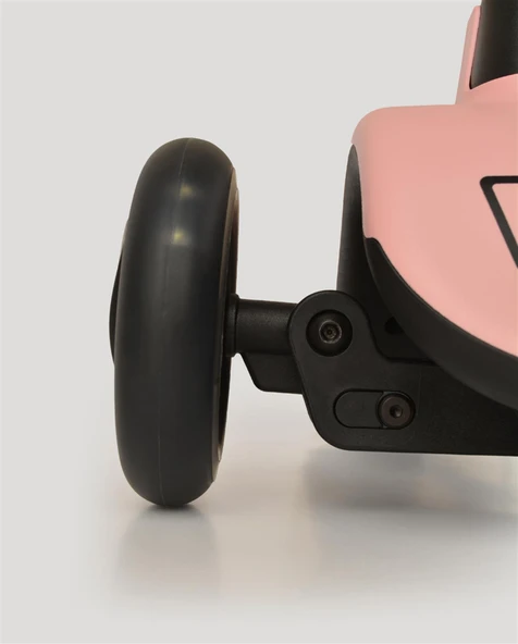 LC Let's Ride Işıklı ve 3 Tekerlekli Pembe Çocuk Scooter - 5