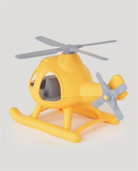 Büyük Helikopter Sarı - Resim 4