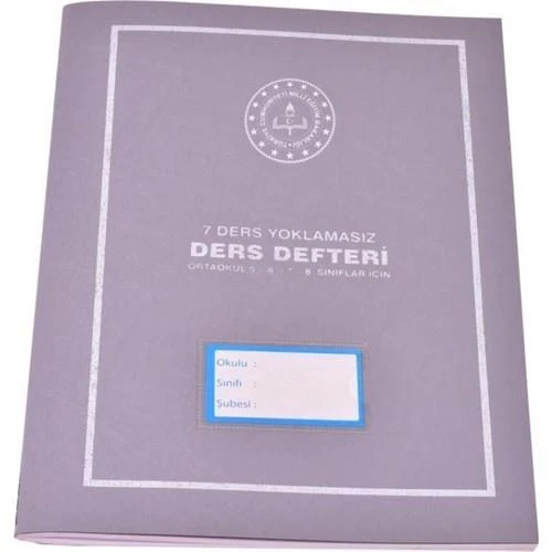 GÜLPAŞ DERS DEFTERİ YOKLAMASIZ 678 SINF 7 DERS