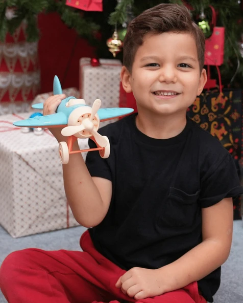 Turkuaz Pırpır Uçak - Resim 9