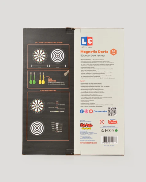 Eğlenceli Manyetik Dart Tahtası  - Resim 6