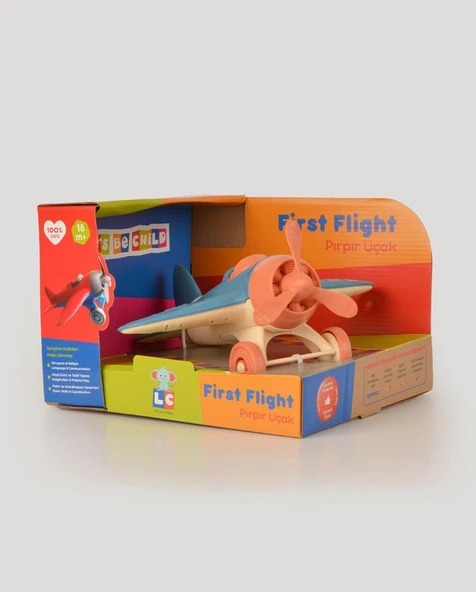 Mavi Bej Pırpır Uçak - Resim 8