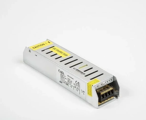 Cata Ct-2574 5 Amper Klemensli Şerit Led Trafosu 60w Slim Model - 2