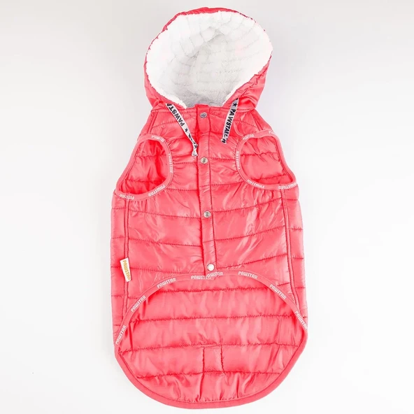 Pawstar Neon Fuchsia Railway Vest Köpek Montu 2XLarge 38x43x58 cm - 4
