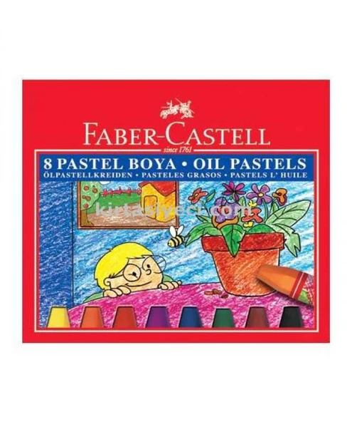 Faber Castell Pastel Boya 8'Lİ 125308