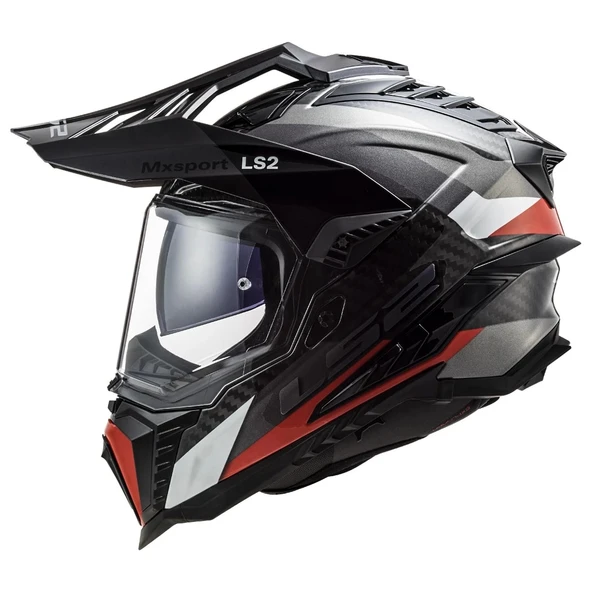 LS2 EXPLORER C KARBON FRONTIER TITANIUM- KASK - 2