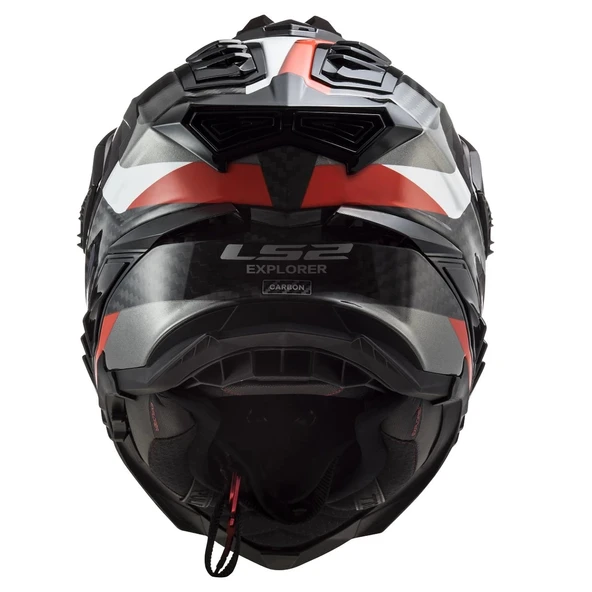 LS2 EXPLORER C KARBON FRONTIER TITANIUM- KASK - Resim 3