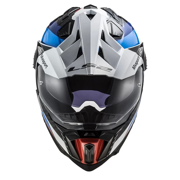 LS2 EXPLORER C KARBON FRONTIER SİYAH-MAVİ KASK - 3