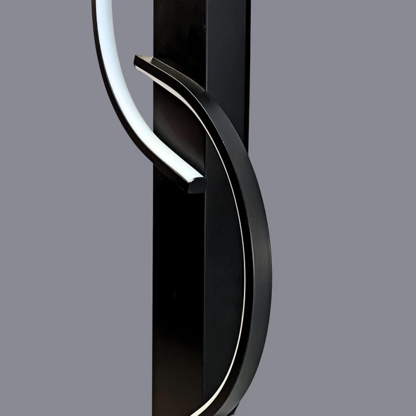 Spira LED Siyah Aplik - 6