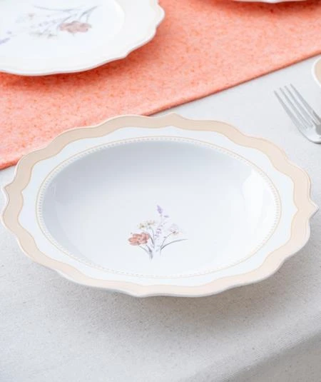 Acar Estelle 24 Parça Porselen Yemek Takımı PORWM-06348 - 4