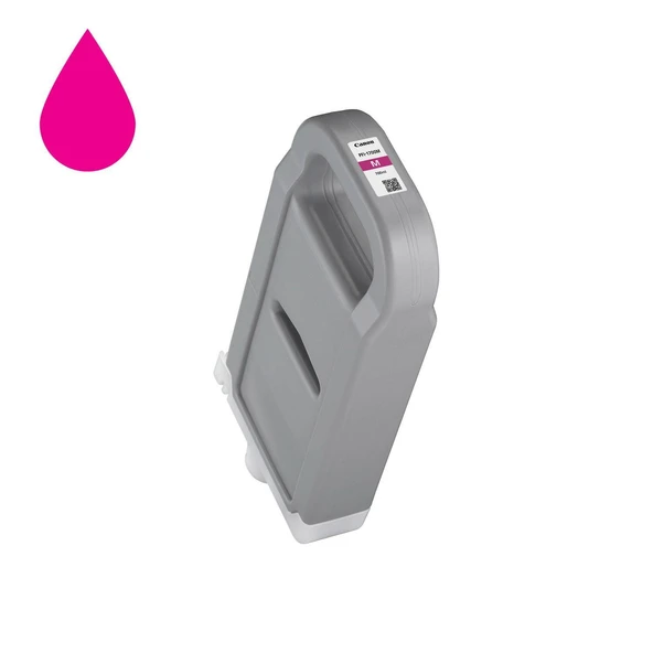 Feyza Bilişim Canon PFI-1700 M (Magenta) Kırmızı Plotter Orijinal Mürekkep Kartuş 700 ml. (0777C001) - Resim 2