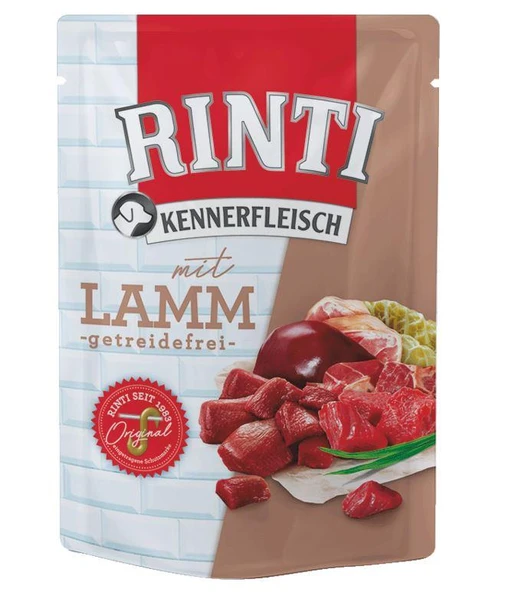 Rinti Kuzulu Pouch Köpek Maması 400g