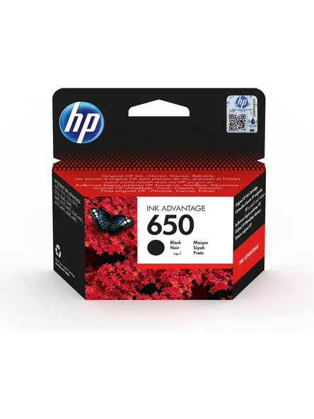 HP 650 Siyah CZ101AE ve Renkli CZ102AE 2'li Kartuş Seti - 2