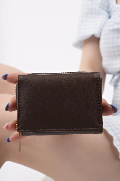 Muggo LİTTLE Bozuk & Kağıt Para Bölmeli Fermuarlı Kartlık Kadın Cüzdan - 11