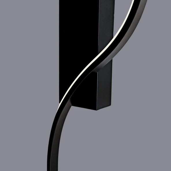 Spira LED Siyah Aplik - 5