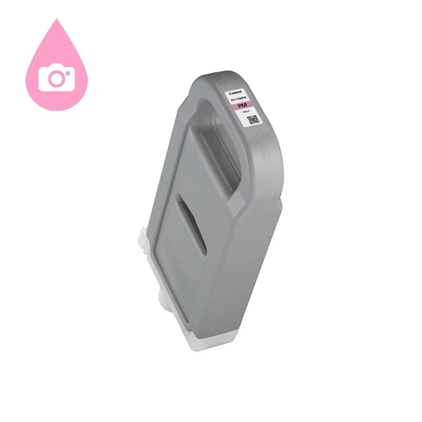 Feyza Bilişim Canon PFI-1700 PM (P.Magenta) Fotoğraf Kırmızı Plotter Orijinal Mürekkep Kartuş 700 ml. (0780C001) - 2