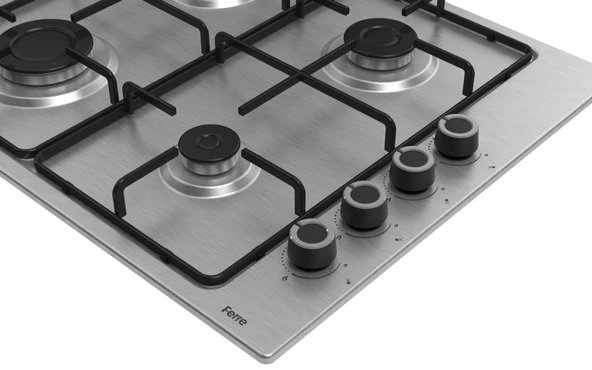 Ferre EL003 İnox Ankastre Ocak (EMAYE IZGARA) - Resim 3