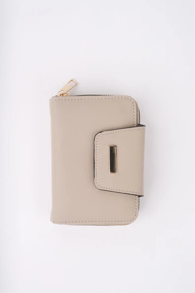 Muggo LUKA Bozuk & Kağıt Para Bölmeli Fermuarlı Kartlık Kadın Cüzdan - 6