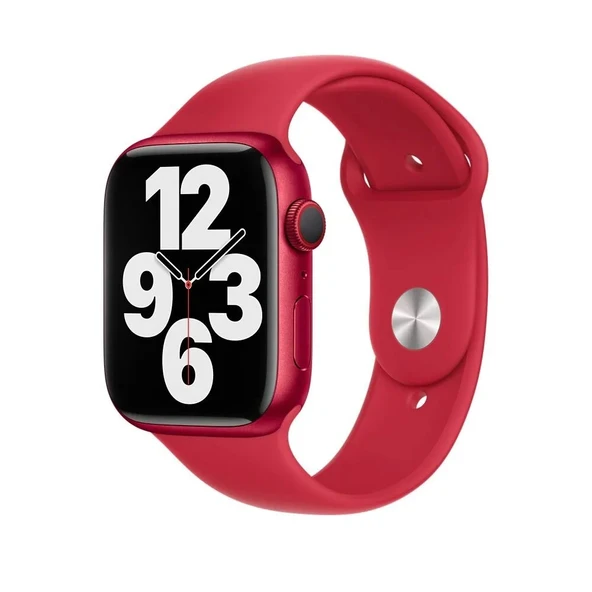 Apple Watch 45mm RED Spor Kordon- (DEMO)