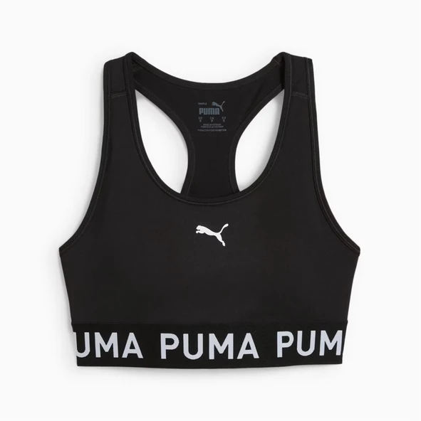 Puma 4KEEPS Elastic Bra Siyah Sporcu sütyeni - 526962 01 - 6
