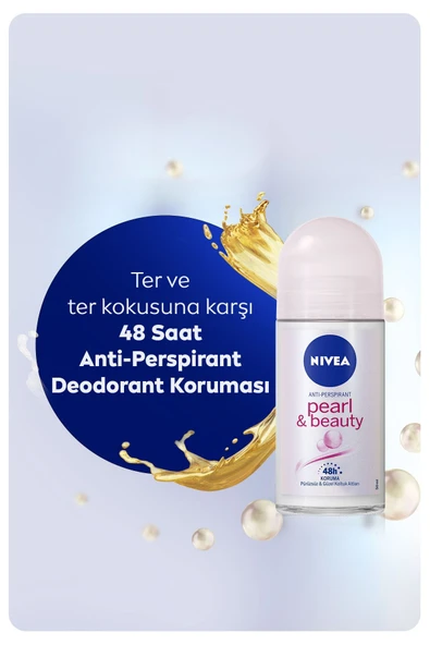 Nivea Pearl Beauty Roll-On Deodorant 50 ml - 3