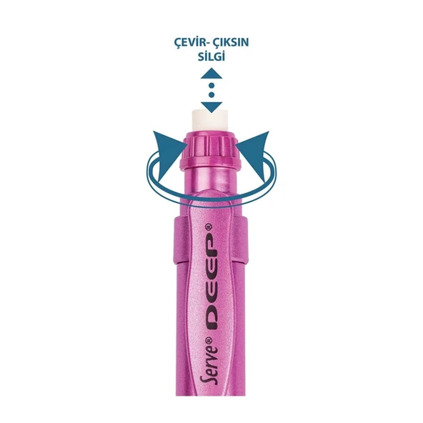 Serve DEEP METALLIX -07-METALLIC PINK - 3