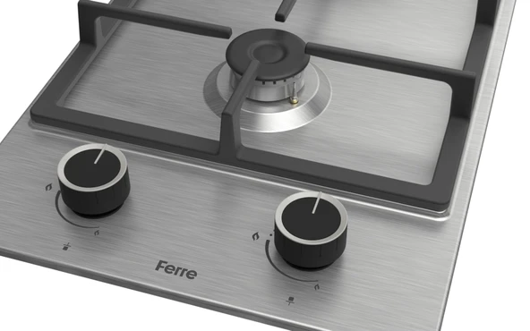 Ferre LN151 İnox Ankastre Ocak (DÖKÜM IZGARA) - 2