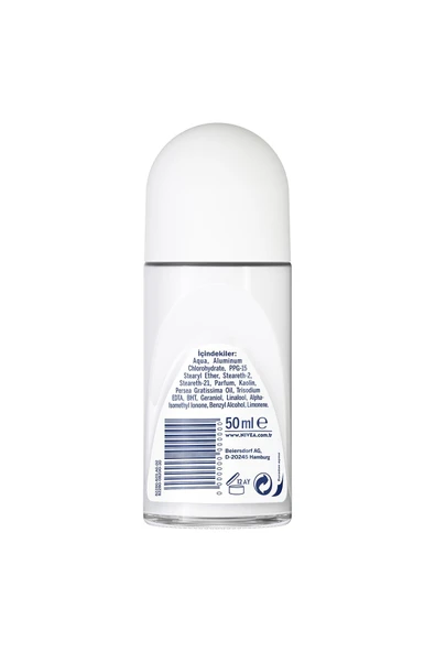 Nivea Powder Touch Roll-On Deodorant 50 ml - Resim 2