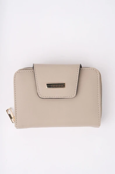 Muggo LUKA Bozuk & Kağıt Para Bölmeli Fermuarlı Kartlık Kadın Cüzdan - 5