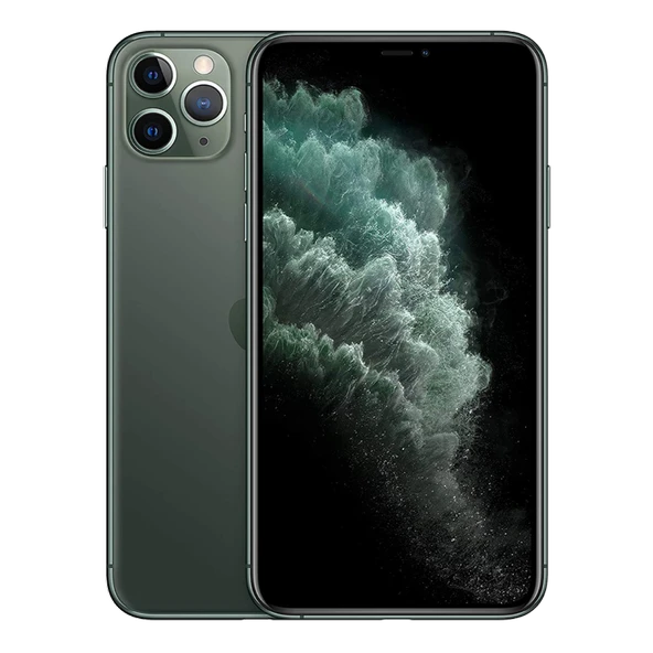 Apple iPhone 11 Pro Max 64GB Yeşil ( Yenilenmiş - Çok İyi ) - 1