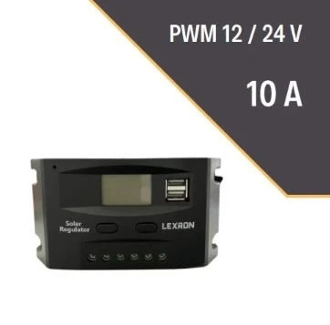 Lexron 10A PWM Şarj Kontrol Cihazı