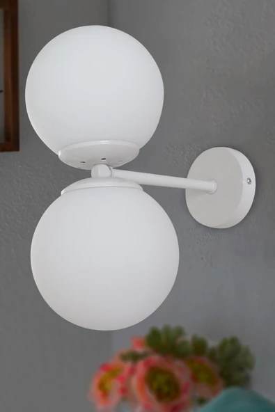 D-light İkiz Aplik Krom