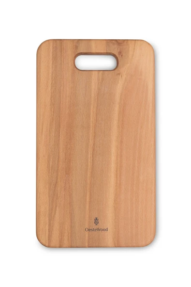 Yekpare Masif Ahşap Sunum Tahtası Kesme Tahtası Kayın Large - 4