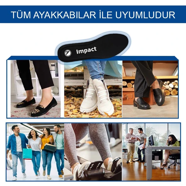 SG02 | Yumuşak Memory Foam Hafızalı, Ayak Şeklini Alan, Konfor, Günlük Ve Spor Iç Tabanlık - 17