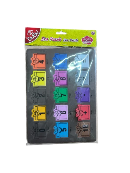 EVA PUZZLE HEDİYE KUTUSU SAYILAR - 4