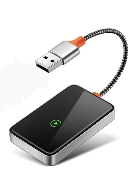 2 in 1 Kablosuz CarPlay ve Android Auto Adaptörü | Android 11+ & iOS 10+ Uyumlu - 3