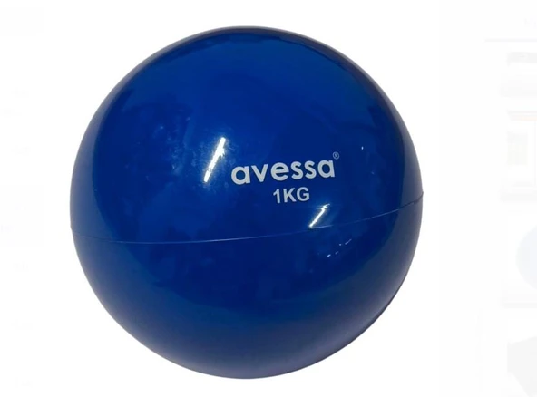 Avessa Ptb-20 Tonıng Ball Pilates Ağırlık Topu 1 Kg