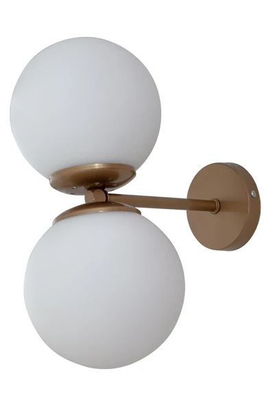 D-light İkiz Aplik Eskitme - 2