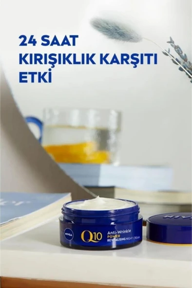 NIVEA Q10 Power Gece Kremi 50 ml Kırışık Karşıtı - 4