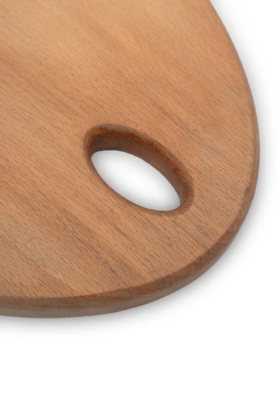 Yekpare Masif Ahşap Sunum Tahtası Kesme Tahtası  Kayın Large - 5