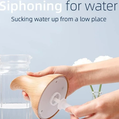 Şık LED Işıklı, Tahta Desenli, Dekoratif Hava Nemlendirici ve Aromatik Buhar Difüzörü - 5