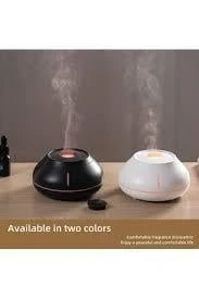 Ev, ofis, çocuk odası için uygun, nefes açan 130ml ışıklı aroma yayıcı buhar makinesi nemlendirici. - 3