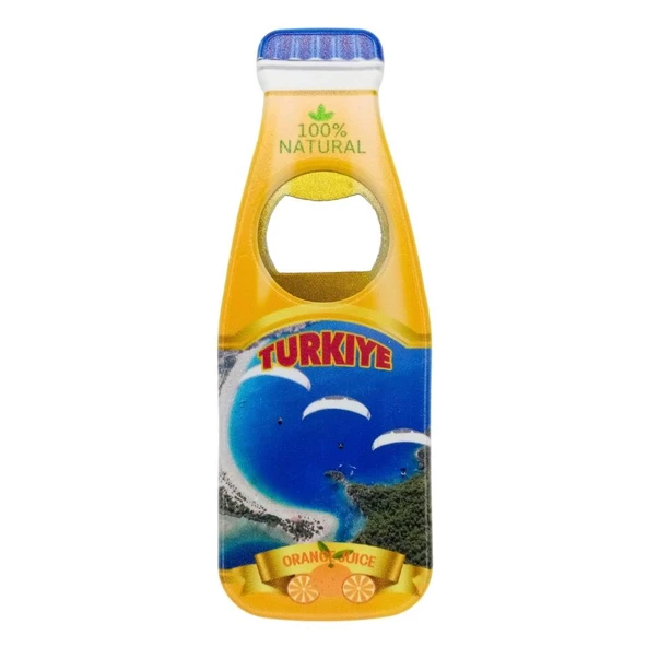 Türkiye Temalı Magnet Şişe Açacak ürün görseli