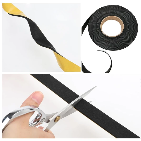 Araç Oto Ses Isı Yalıtım İzolasyon Bandı Yapışkanlı Bant Epidyen Sünger En 30 mm Kalın 4 mm 10 Metre - 2