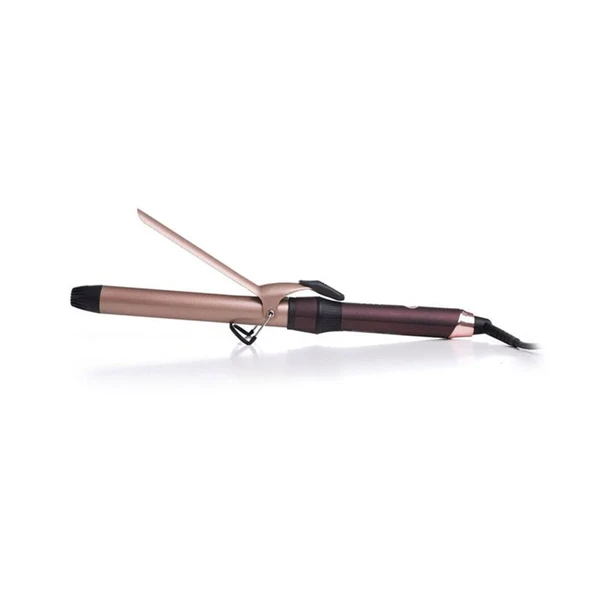 Ventoso EPS368A Premium Pearl Coffee Champange Rose 28 mm Seramik Saç Maşası
